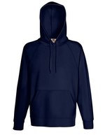 Fruit of the Loom Leichtes Hoodie mit Raglan-Ärmeln – Deep Navy