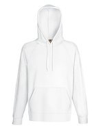 Fruit of the Loom Leichtes Hoodie mit Raglan-Ärmeln, Black S, F430 – Blanc