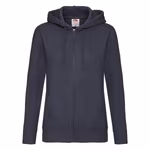 Fruit of the Loom Veste Sweat à Capuche en Coton pour Femme, Black XL, F440N – image 3