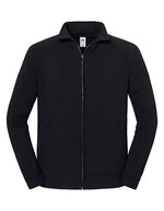 Iconic Premium Sweat Jacket – Black