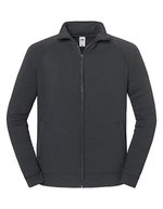Iconic Premium Sweat Jacket – Light Graphite (Solid)