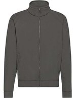 Fruit of the Loom Classic Sweatjacke mit Stehkragen, Black S, F457N – Light Graphite (Solid)