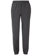 Fruit of the Loom Klassische Jogginghose mit elastischem Bund, Black XS, F480 – Fonce Chine Gris
