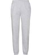 Fruit of the Loom Klassische Jogginghose mit elastischem Bund, Black XS, F480 – Chine Gris