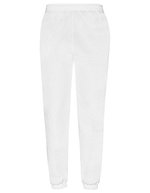 Fruit of the Loom Klassische Jogginghose mit elastischem Bund, Black XS, F480 – Blanc