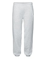 Fruit of the Loom Premium Jogginghose mit elastischen Bündchen, Black S, F480N – Melange Grigio