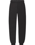 Fruit of the Loom Jogginghose mit elastischen Bündchen für Kinder, Black 116, F480NK – Bild 2