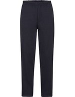 Fruit of the Loom Bequeme Jogginghose mit offenem Beinabschluss, Black S, F481 – Deep Navy