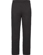 Fruit of the Loom Leichte Jogginghose mit offenem Saum, Black S, F490 – Bild 2