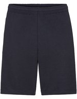 Fruit of the Loom Leichte Sweat-Shorts mit Kordelzug, Black S, F495 – Profondo Blu navy