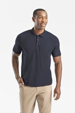 Fruit of the Loom 65/35 Piqué Polo mit Ripp-Kragen, Sky Blue XXL, F502 – Bild 1
