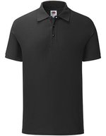 Fruit of the Loom 65/35 Piqué Polo mit Ripp-Kragen, Sky Blue XXL, F502 – Bild 2