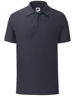 Fruit of the Loom 65/35 Piqué Polo mit Ripp-Kragen, Sky Blue XXL, F502 – Profondo Blu navy