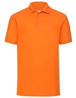 Fruit of the Loom 65/35 Piqué Polo mit Ripp-Kragen, Sky Blue XXL, F502 – Arancione