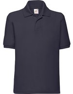Fruit of the Loom Polo 65/35 Baumwolle-Polyester für Kinder – Deep Navy