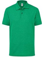 Fruit of the Loom Polo 65/35 Baumwolle-Polyester für Kinder, Light Pink 128, F502K – Chine Vert
