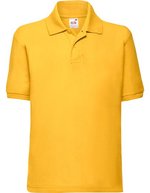 Fruit of the Loom Polo 65/35 Baumwolle-Polyester für Kinder, Light Pink 128, F502K – Tournesol