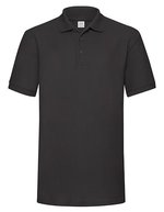 Fruit of the Loom 65/35 Heavy Piqué Polo mit Kragen, Black S, F503 – Bild 2