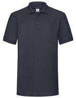Fruit of the Loom 65/35 Heavy Piqué Polo mit Kragen, Black S, F503 – Profondo Blu navy