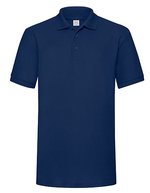 Fruit of the Loom 65/35 Heavy Piqué Polo mit Kragen, Black S, F503 – Blu navy