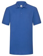 Fruit of the Loom 65/35 Heavy Piqué Polo mit Kragen, Black S, F503 – Blu reale