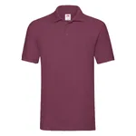 Fruit of the Loom Baumwoll-Polo mit Seitenschlitzen 3-Knopfleiste, Black XL, F511N – Bild 3