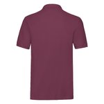 Fruit of the Loom Baumwoll-Polo mit Seitenschlitzen 3-Knopfleiste, Black XL, F511N – Bild 4