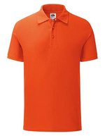 Fruit of the Loom Schmales Fashion Fit Poloshirt Baumwolle, Black S, F512 – Flame