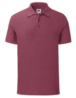 Fruit of the Loom Schmales Fashion Fit Poloshirt Baumwolle, Black S, F512 – Heather Burgundy