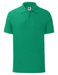 Fruit of the Loom Schmales Fashion Fit Poloshirt Baumwolle, Heather Purple S, F512 – Heather Green