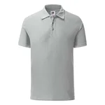 Fruit of the Loom Schmales Fashion Fit Poloshirt Baumwolle, Heather Green 3XL, F512 – Bild 3