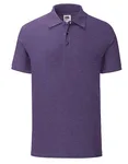 Fruit of the Loom Schmales Fashion Fit Poloshirt Baumwolle, Heather Purple S, F512 – Bild 1