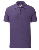 Fruit of the Loom Schmales Fashion Fit Poloshirt Baumwolle, Black S, F512 – Heather Purple