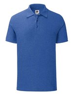 Fruit of the Loom Schmales Fashion Fit Poloshirt Baumwolle, Black S, F512 – Heather Royal