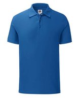 Fruit of the Loom Schmales Fashion Fit Poloshirt Baumwolle, Black S, F512 – Royal Blue