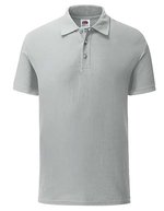Fruit of the Loom Schmales Fashion Fit Poloshirt Baumwolle, Black S, F512 – Zinc (Solid)