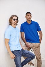 Fruit of the Loom Klassisches Poloshirt mit 2-Knopf-Leiste, Black XXL, F513 – Bild 1