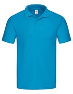 Fruit of the Loom Klassisches Poloshirt mit 2-Knopf-Leiste, Black XXL, F513 – Bild 2