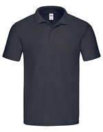 Fruit of the Loom Klassisches Poloshirt mit 2-Knopf-Leiste, Black XXL, F513 – Profond Marine