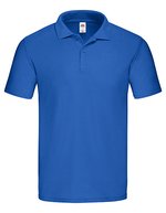 Fruit of the Loom Klassisches Poloshirt mit 2-Knopf-Leiste, Black XXL, F513 – Bleu royal