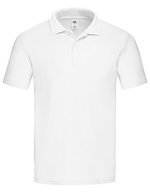 Fruit of the Loom Klassisches Poloshirt mit 2-Knopf-Leiste, Black XXL, F513 – Blanc