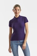 Fruit of the Loom Polo 65/35 Mischgewebe, 2-Knopfleiste für Damen, Black XS, F517 – Bild 1