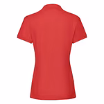 Fruit of the Loom Premium Polo Shirt Slim Cut for Women, Light Graphite (Solid) XS, F520 – image 3