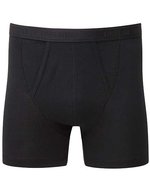Fruit of the Loom Klassische Boxer mit Schlitzöffnung, 2er Pack, Black/Black S, F993 – Bild 2