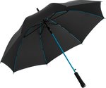 FARE AC-Stockschirm Colorline mit Automatikfunktion, Black/Euro Blue Ø 105 cm, FA1084 – Bild 3
