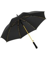 FARE AC-Stockschirm Colorline mit Automatikfunktion, Black/Euro Blue Ø 105 cm, FA1084 – Black/Yellow