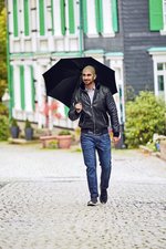 FARE AC-Stockschirm mit Automatik und Windproof, Black Ø 100 cm, FA1104 – Bild 1