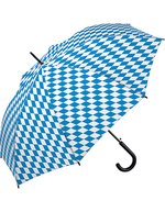 FARE AC-Stockschirm mit Automatik und Windproof – Blue-White