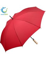 FARE ÖkoBrella Stockschirm mit Automatik, Black Ø 105 cm, FA1122WS – Red