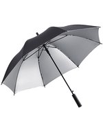 FARE Doubleface Stockschirm mit Automatik – Black/Silver